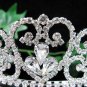 wedding tiara bride bridesmaid accessories crystal sweetheart regal imperial comb 011S