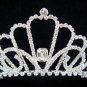 wedding tiara bride bridesmaid accessories crystal headpiece regal imperial comb 061S