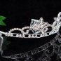 Bride bridesmaid wedding tiara accessories ,floral crystal headpiece regal imperial comb 665S