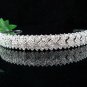 bridal bridesmaid wedding tiara bridal accessories crystal headband regal imperial comb 7111S