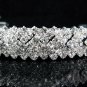 bridal bridesmaid wedding tiara bridal accessories crystal headband regal imperial comb 7111S