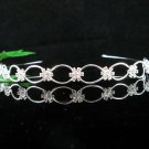 Bride bridesmaid wedding tiara bridal accessories crystal headpiece regal imperial comb 1072S