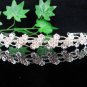Bride bridesmaid wedding tiara accessories crystal headpiece regal imperial comb 599S