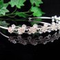 Bride bridesmaid wedding tiara accessories crystal headpiece regal imperial comb 599S