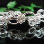 wedding tiara bride bridesmaid hair accessories crystal pearl floral headband comb 599S