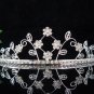 wedding tiara bridal accessories crystal handmade tiara,silver regal imperial comb g300