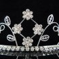 wedding tiara bridal accessories crystal handmade tiara,silver regal imperial comb g300