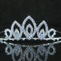 Bridal accessories wedding hair tiara crystal ,swarovski blue headpiece regal imperial comb cn76