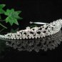 Bridal accessories wedding tiara crystal alloy headpiece,silver handmade regal imperial comb S1515