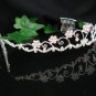 Bridal accessories wedding hair tiara crystal filigree headpiece,silver regal imperial comb SJ541S