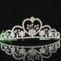 Bridal accessories wedding hair tiara crystal headpiece,sweetheart silver regal imperial comb 0519