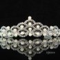 Handmade Bridal accessories wedding pearl tiara crystal headpiece regal imperial comb 0544S