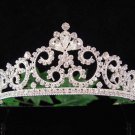 Handmade Bridal accessories wedding hair tiara crystal pearl headpiece regal imperial comb 003S