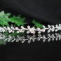 Bridal accessories wedding hair tiara handmade alloy silver crystal regal SJ0495