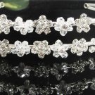 Bridal accessories; wedding hair tiara ; handmade crystal headpiece headband 8958