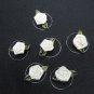 6 pcs handmade Wedding hair accessories;bridal yellow rose hairpin bridesmaid floral curly pin HP35