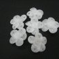6 pc handmade Wedding hair accessories;bridal white floral hairpin bridesmaid curly pin HP38