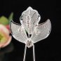 6 pcs Wedding hair accessories;bridal handmade hairpin bridesmaid alloy floral pin veil 1065s