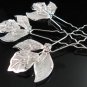 6 pcs Wedding hair accessories;bridal handmade hairpin bridesmaid alloy floral pin veil 1065s