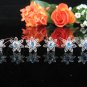 6 pc handmade Wedding hair accessories;bridal hairpin bridesmaid silver alloy daisy veil comb 1965b
