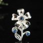 6 pc handmade Wedding hair accessories;bridal hairpin;bridesmaid silver alloy floral comb cn01b