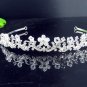 Bridal handmade accessories; wedding hair tiara; headpiece;fancy floral pearl headband;regal kc1101