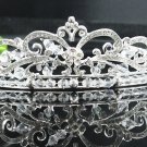 Bridal handmade accessories; wedding hair tiara; aloy crystal headpiece; elegant regal kc1170