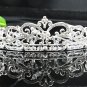 Bridal handmade accessories; wedding hair tiara; aloy crystal headpiece; elegant regal kc1170