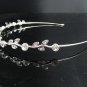 Bridal accessories; wedding tiara; aloy crystal handmade headband ; elegant headpiece kc1196
