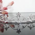Bridal accessories; wedding tiara; alloy floral handmade headpiece;regal p4666