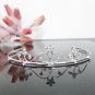 Bridal accessories; wedding tiara; alloy floral handmade headpiece;regal p4666