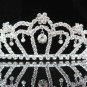 Bridal accessories; wedding handmade tiara;rhinestone headpiece; crystal sparkle regal j658