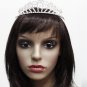 Bridal accessories; wedding handmade tiara;rhinestone headpiece; crystal sparkle regal j658