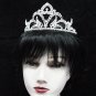 Bridal handmade accessories; wedding huge tiara;rhinestone headpiece; huge crystal regal 6323s