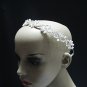 Bridal accessories; wedding handmade tiara;rhinestone headpiece;crystal pearl headband 874