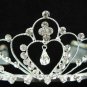 Bridal accessories; wedding tiara;rhinestone handmade sweetheart headpiece;crystal headband 960