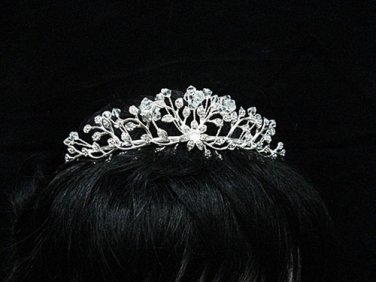 Bridal accessories wedding tiara rhinestone handmade headpiece; alloy crystal headband 1204
