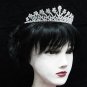Bridal accessories; wedding tiara;rhinestone headpiece;crystal handmade daisy huge regal 2581