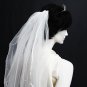 Handmade Bridal veil ; waist or fingertip length ;wedding accessories; party veil 781i