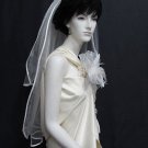 Bridal veil waist fingertip length wedding accessories party veil 710i