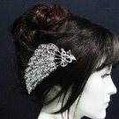 wedding tiara bridal hair accessories rhinestone silver alloy crystal phoneix bridal comb SL1922