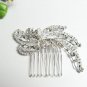 wedding tiara bridal hair accessories rhinestone silver crystal alloy small bridal comb 1901