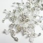 wedding tiara bridal hair accessories rhinestone silver floral crystal alloy small bridal comb 1852