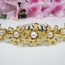 Bridal hair accessories;wedding tiara;rhinestone headpiece floral golden crystal comb 3049G
