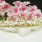 Bridal hair accessories;wedding tiara rhinestone headpiece alloy golden crystal comb 4549G