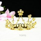 Floral rystal bridal comb hair accessories,wedding tiara ,rhinestone headpiece TC03G