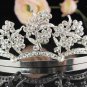 Alloy flroal bridal headpiece bridal accessories wedding tiara rhinestone veil 728