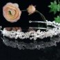 Bridal tiara headband veil,wedding headpiece accessories tiara 1080