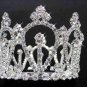 Bridal silver small crown veil,wedding headpiece woman hair accessories tiara regal 2419