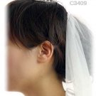 Bridal silver small crown veil,wedding headpiece accessories tiara regal 3409***FREE SHIPPING